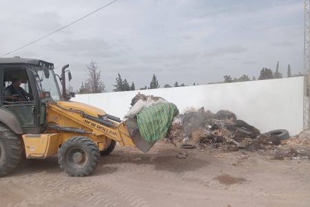 حول تنظيف النقاط السوداء بمنطقة أولاد عبد الله